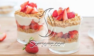 طريقة عمل كاسات تشيز كيك بارد