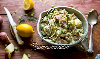 طريقة عمل سلطة البطاطس المسلوقه بالمايونيز