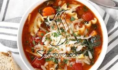 طريقة عمل شوربة الخضار بالمكرونه