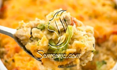 طريقة عمل صينية الرز والدجاج بالفرن