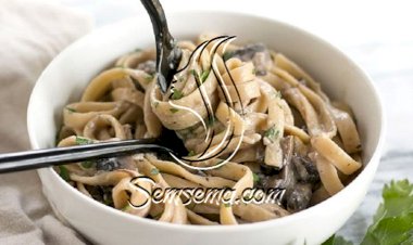 طريقة عمل مكرونة فوتشيني سهله