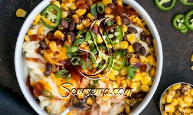 طريقة عمل بطاطس بوريه بالخضار