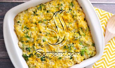 طريقة عمل صينية رز بالفرن سهله