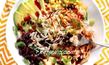 طريقة عمل بوريتو الدجاج والأفوكادو