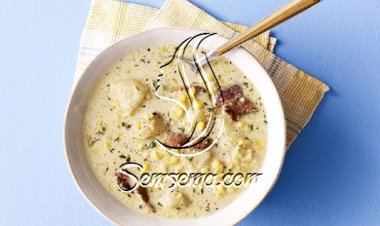 طريقة عمل شوربة الذرة بالكريمة بدون دجاج