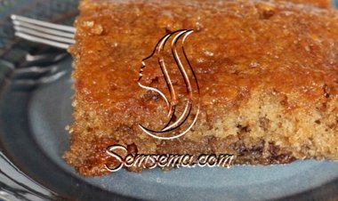 طريقة عمل كيكة الكمثرى بالقرفة