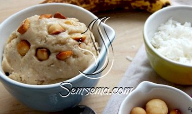 طريقة عمل ايس كريم بالموز دايت