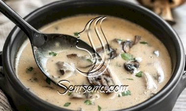 طريقة عمل شوربة كريمة الفطر
