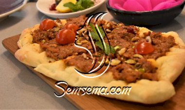 لحم بعجين سوري بالطريقة الاصلية