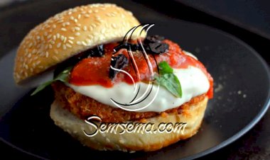 طريقة عمل بيتزا بخبز البرجر