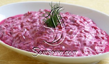 طريقة عمل سلطة الشمندر مع البرتقال و الزبادي