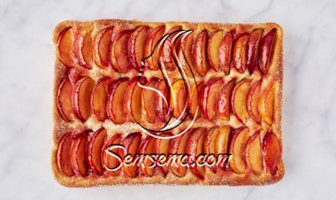 طريقة عمل كيكة الدراق بالصور