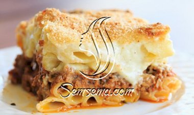 طريقة عمل المكرونة بالبشاميل فى البيت