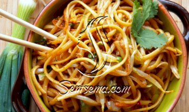 طريقة عمل المكرونة الصينية بالخضار