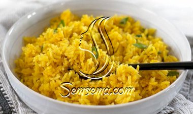 طريقة عمل الارز الاصفر بالكركم