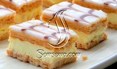 طريقة عمل كيكة نابليون الشيشانية
