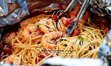 طريقه عمل مكرونه بالقصدير