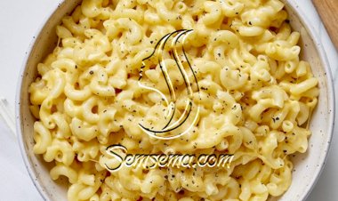 طريقة عمل المكرونة بالحليب والجبن