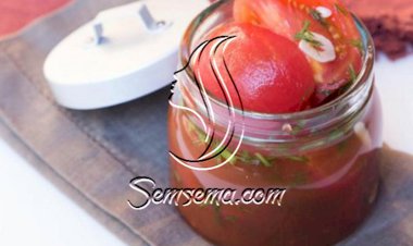 طريقة عمل مخلل الطماطم بالثوم