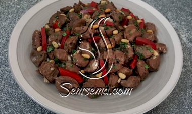 طريقة عمل كبد وقوانص الدجاج