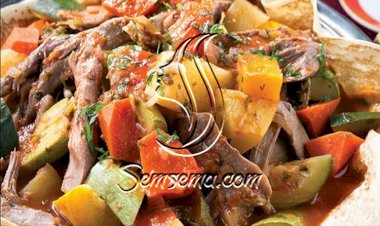 طريقة عمل الثريد البحريني