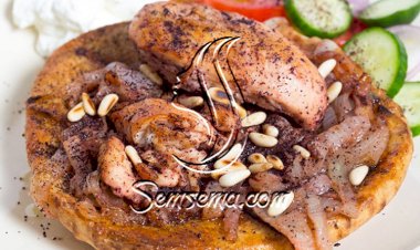 طريقة عمل المسخن بالخبز اللبناني