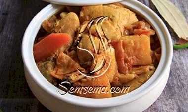 طريقة عمل الثريد بالدجاج الاماراتي