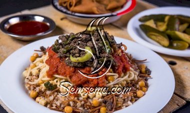 طريقة عمل الكشري المصري مثل المحلات