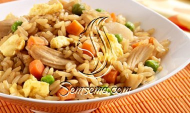 طريقة عمل الرز الصيني بالبيض