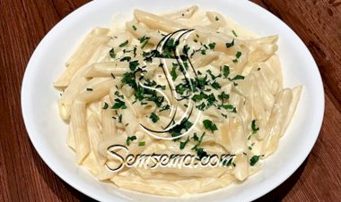 طريقة عمل مكرونة الفريدو بالصوص الابيض