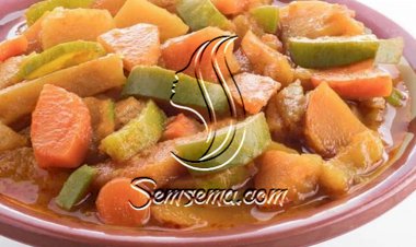 طريقة عمل ايدام خضار مشكل