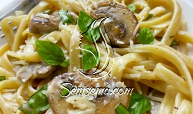 طريقه عمل المكرونة بالثوم وزيت الزيتون
