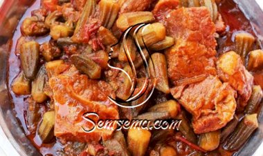 طريقة عمل البامية المصرية باللحمة