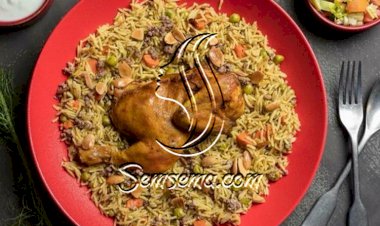 طريقة عمل اوزي الدجاج الاردني