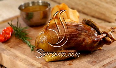 طريقة عمل الحمام المحشى بالفريك