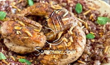 طريقة عمل مسخن الدجاج بخبز الصاج