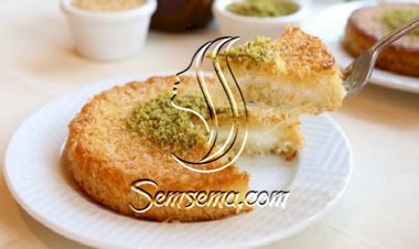 طريقة عمل الكنافة بالكريمة الجاهزة