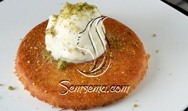 طريقة عمل الكنافة التركية بالجبن