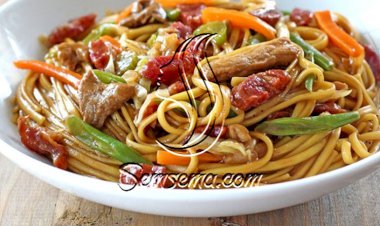 طريقة عمل الايدام الصيني بالخضار والدجاج