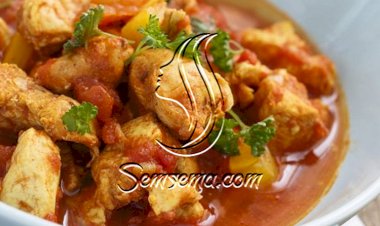 طريقة عمل ايدام الدجاج بالخضار