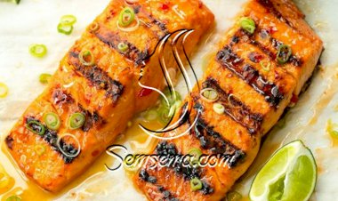 طريقة عمل السلمون الفيليه بالفرن