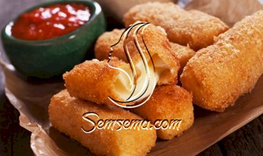 طريقة عمل اصابع الجبنة الموزاريلا