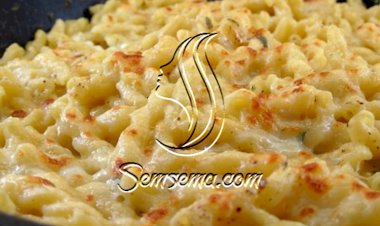 طريقة عمل مكرونة بالجبنة الموزاريلا