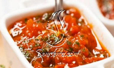 طريقة عمل صلصة الدقوس الباردة