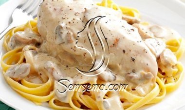 طريقة عمل مكرونة ألفريدو بالصوص الأبيض