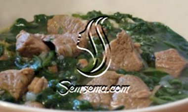طريقة عمل السبانخ باللحمة على الطريقة السورية