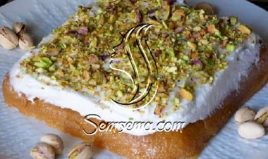 طريقة عمل حلى عيش السرايا بالسميد