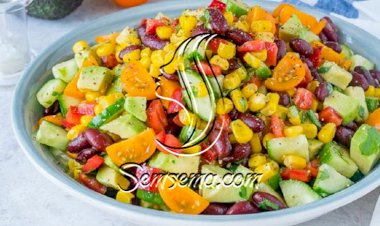 طريقة عمل سلطة الفاصوليا الحمراء المعلبه