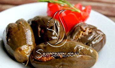 طريقة عمل مكدوس الباذنجان السريع