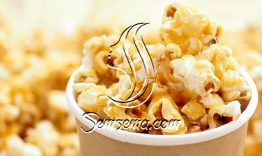 طريقة عمل الفشار بالسكر البني